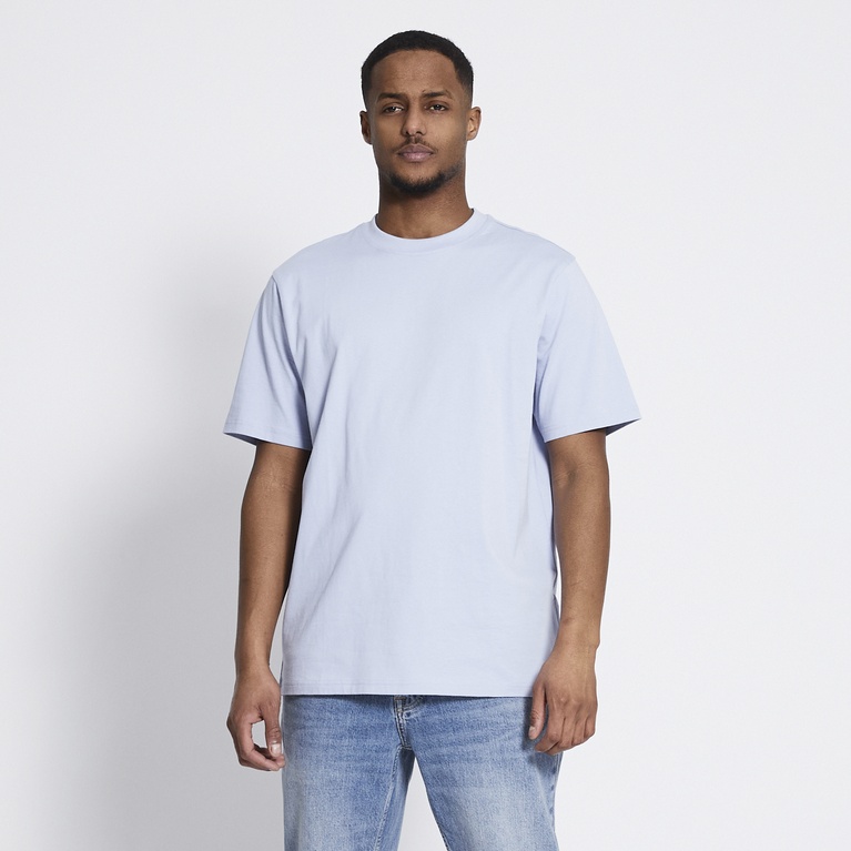 Heavy tee "William" Light blue